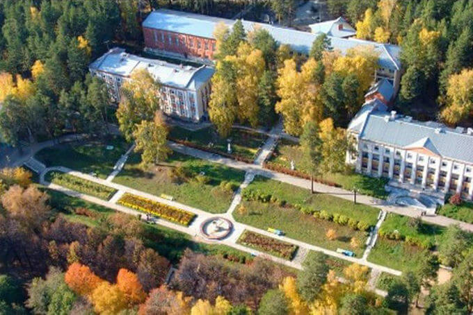 Сосновая горка Санаторий "Сосновая горка" вид сверху